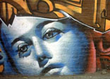 Wall Art  face of pensive girl