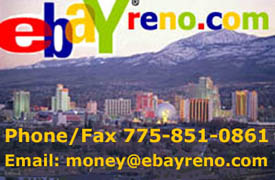 eBayReno.com Business Card